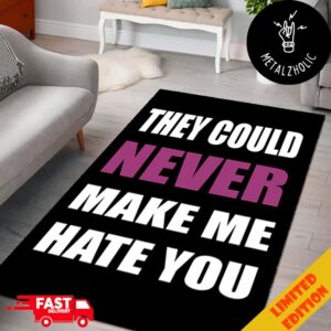 They Could Never Make Me Hate You Nicki Minaj Home Decor Rug Carpet