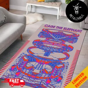 Tonight Cage The Elephant September 5 2024 Madison Square Garden New York City Home Decor Rug Carpet