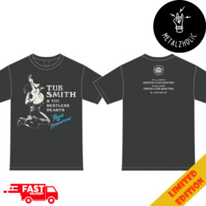 Tuk Smith And The Restless Hearts Japan Tour 2024 At Shibuya Club And Umeda Club Rogue To Redemption Two Sides T-Shirt