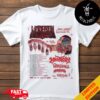 Undeath In Tokyo More Insane Australian Tour 2024 Schedule Lists T-Shirt