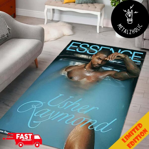 Usher Raymond Essence The Men’s Issue Cover Magazine Home Decor Rug Carpet