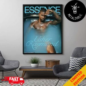 Usher Raymond Essence The Men’s Issue Cover Magazine Poster Canvas