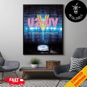 V-U2 UV An Immersive Concert Film At Sphere Las Vegas Sphere Poster Poster Canvas