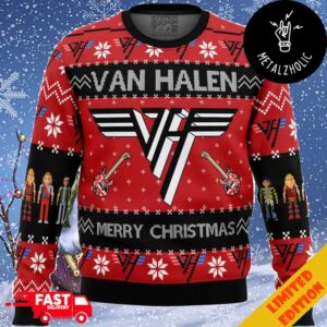 Van Halen Merry Christmas Ugly Sweater