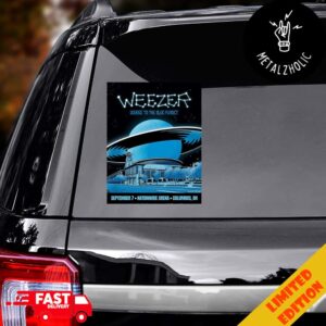 Weezer Voyage To The Blue Planet Tour September 7 Nationwide Arena Columbus OH Merchandise Sticker