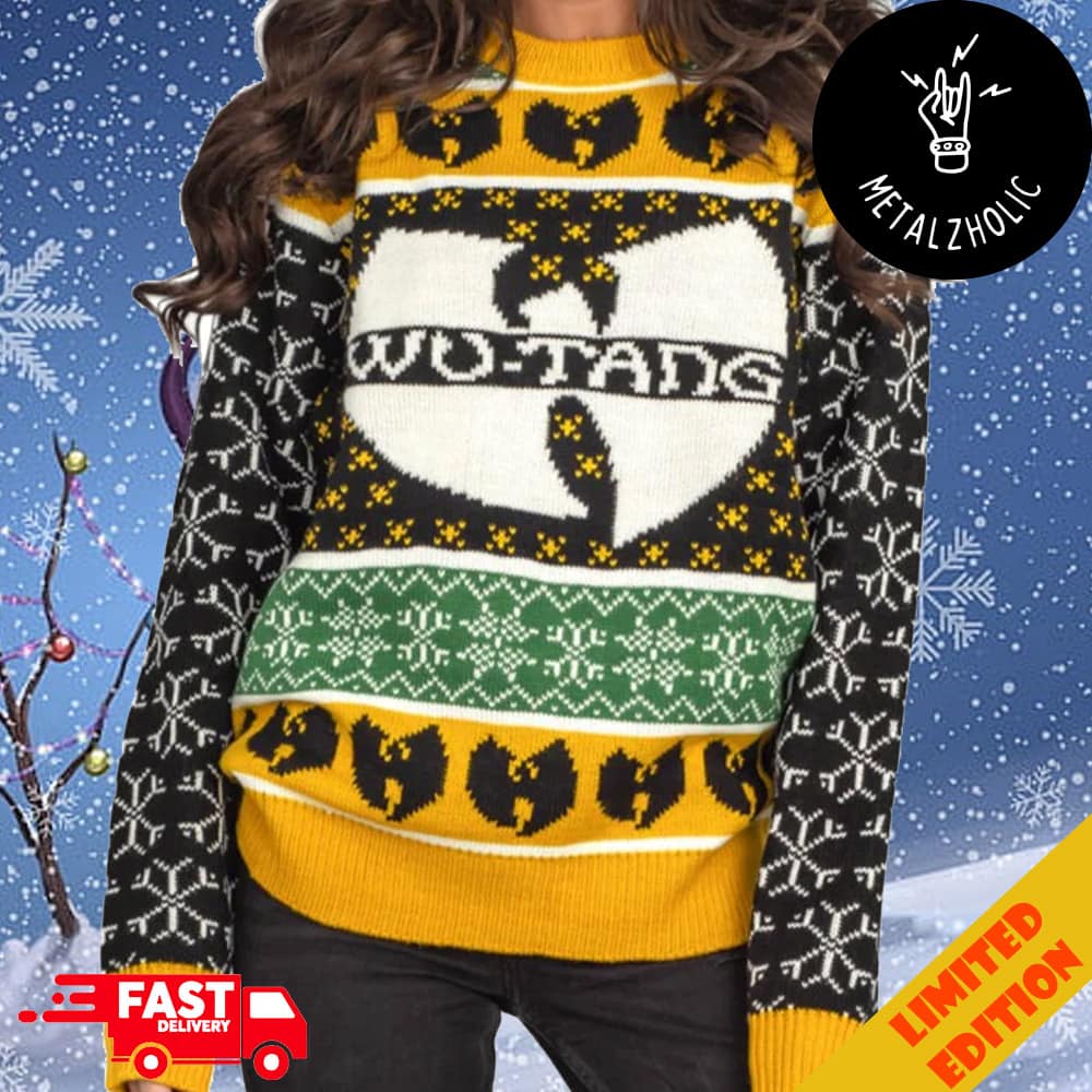 Hip Hop Wu Tang Sweater Christmas Hip Hop Wu-Tang Clan Iconic Logo