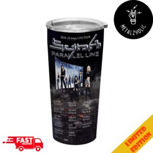 aespa Live Tour Synk Parallel Line Tour Dates 2024-2025 Full Printed Stainless Steel Tumbler-Mug-Cup With Straw