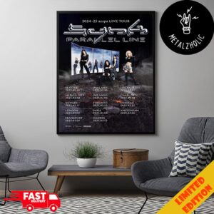 aespa Live Tour Synk Parallel Line Tour Dates 2024-2025 Poster Canvas