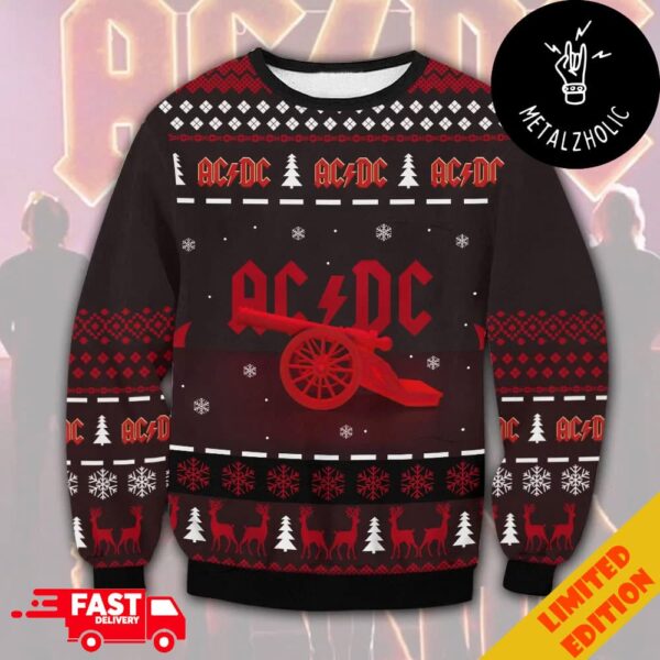 ACDC PWR UP Tour 2024 Merchandise Christmas Gift For Fans Ugly Sweater