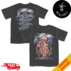 Aftershock California 2024 Merchandise Charon With Tour Stops On Back Two Sides T-Shirt