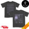 Aftershock California 2024 Merchandise Charon With Tour Stops On Back Two Sides T-Shirt