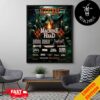 Lord Of The Lost Latin America Tour 2025 Schedule Lists Poster Canvas