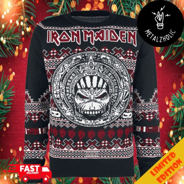 All I Want For Christmas Is Iron Maiden Merchandise 2024 Ugly Sweater