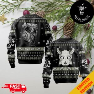 Asking Alexandria Rock Band Christmas Gift 2024 Merchandise Ugly Sweater