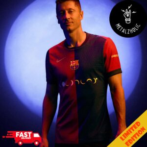 Barcelona’s Special Edition x Coldplay Kit Number 10 Logo All Over Print T-Shirt