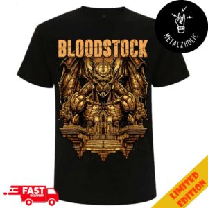 Bloodstock Festival BOA 2024 Halloween Merchandise Gargoyle BLK T-Shirt