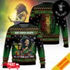 ACDC Yellow Christmas Pattern Merchandise Xmas Gift Ugly Sweater