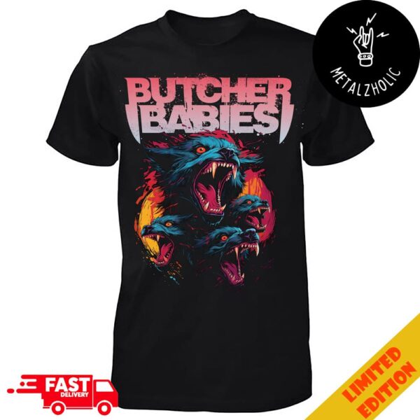 Butcher Babies Halloween SZN 2024 Werewolf Of Wysteria T-Shirt