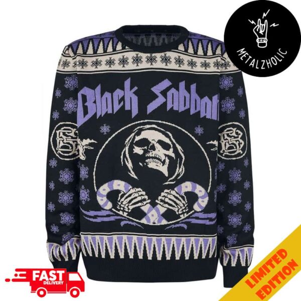 Christmas Gift Holiday Black Sabbath Xmas Gift Ugly Sweater