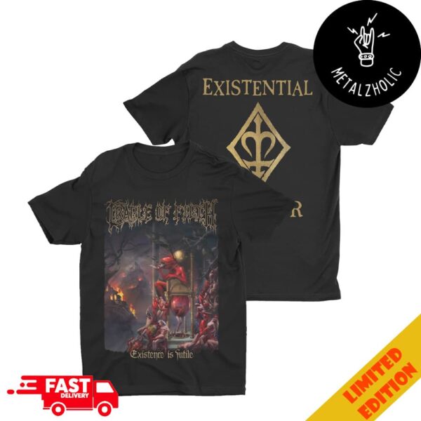 Cradle Of Filth Existence Is Futile Merchandise 2024 Two Sides T-Shirt