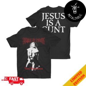 Cradle Of Filth Vestal Masturbation Merchandise 2024 Two Sides T-Shirt