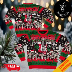 Fender Guitars 2024 Welcome To The Jingle Christmas Gift Ugly Sweater