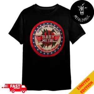 Flight Line Fair 2024 Futenma Mota-works Okinawa BABYMETAL Logo Merchandise T-Shirt