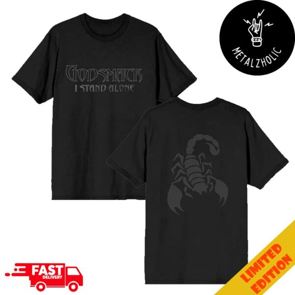 Godsmack I Stand Alone Logo Scorpion Two Sides T-Shirt