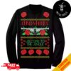 Foo Fighters Evil Little Elf Faces Christmas Gift Ugly Sweater