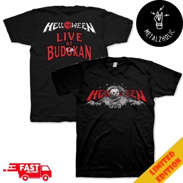 Helloween Band Live At Budokan Best Merchandise Halloween 2024 Two Sides T-Shirt