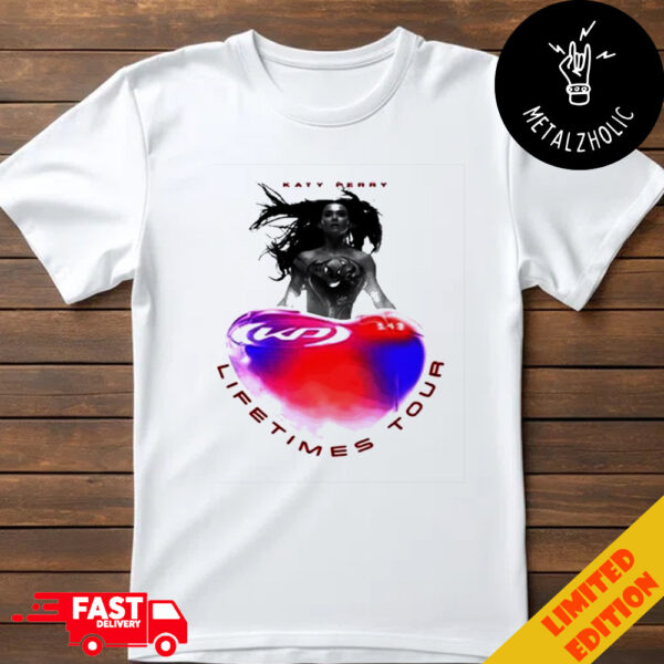 Katty Perry Lifetimes Tour 2025 Merchandise T-Shirt