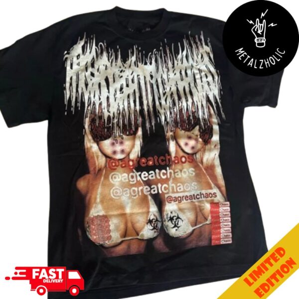 Ken Carson Live Chaos Tour Merch 2024 A Great Chaos Two Girls Artwork T Shirt