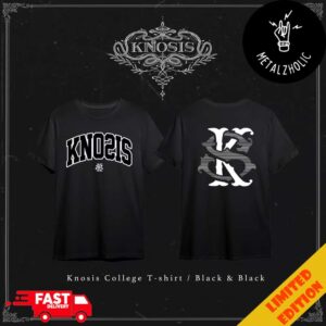 Knosis College New Merchandise For Japan Tour 2024 Two Sides T-Shirt