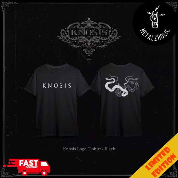 Knosis Logo New Merchandise For Japan Tour 2024 Two Sides T-Shirt