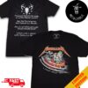 Hatebreed As Diehard As They Come Since 1994 30th Anniversary Denver Assault October 23 2024 Fillmore Auditorium Two Sides T-Shirt