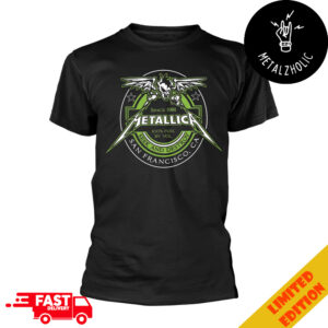 Metallica Since 1981 100 Percent Fuel By Vol San Francisco CA New Rockabilia 2024 T-Shirt