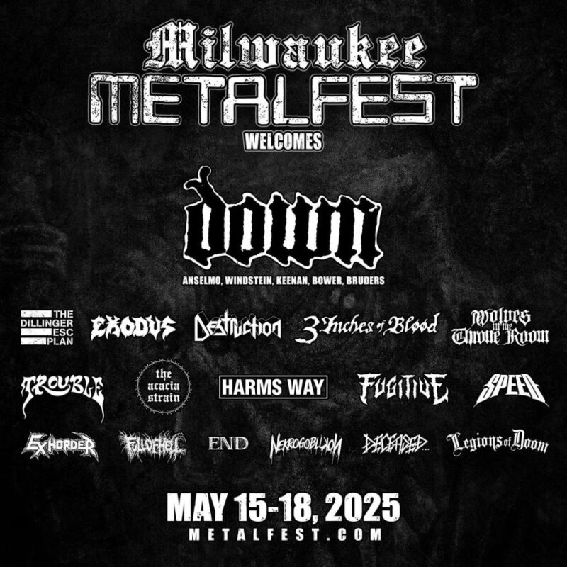 Milwaukee Metal Fest 2025 Everything You Need to Know