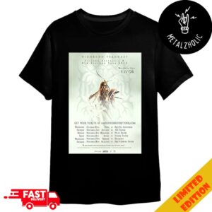 NIDHRUND Ferdhast Heilung Australia And New Zealand Tour 2024 With Special Guest Eivor Tour Dates Merchandise T-Shirt