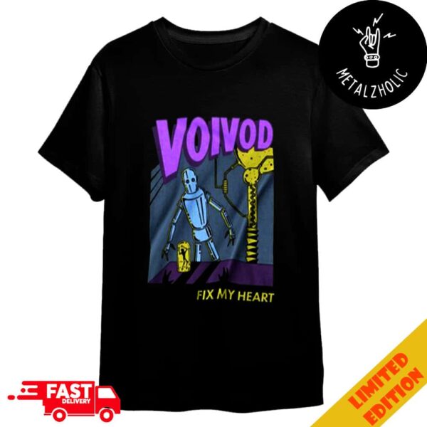 New Merch Drop Voivod Fix My Heart T-Shirt