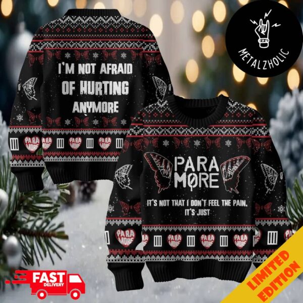 Paramore Last Hope Christmas Gift 2024 Merchandise Rock Band Ugly Sweater