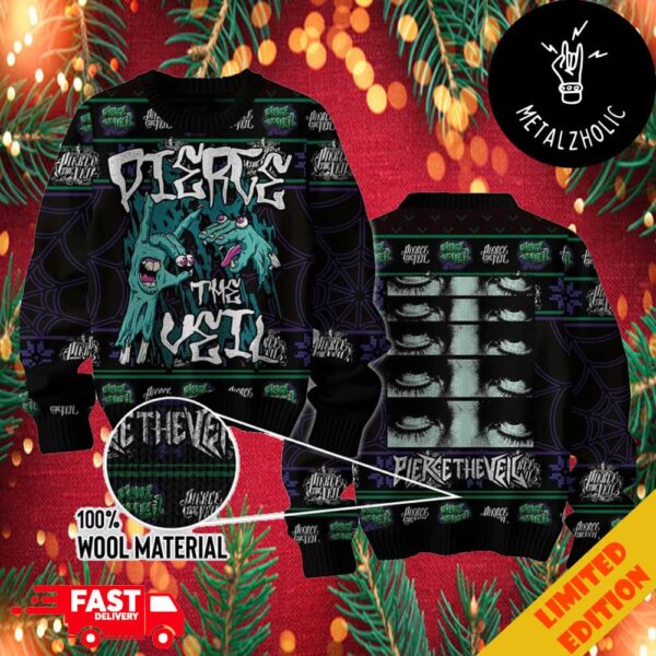 Pierce The Veil Rock Fan Gift Christmas Jumper Holiday Ugly Sweater