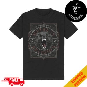 Powerwolf Wolfsnachte Europe Tour 2024 Metal Circle Merchandise T-Shirt