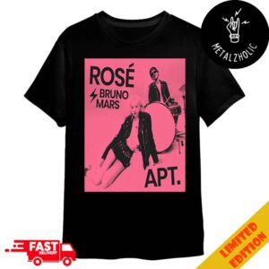 ROSE And Bruno Mars Have Released Their New Collaboration APT New Album Merchandise T-Shirt