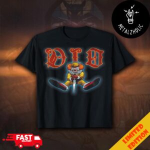 Ronnie James Dio The Dream Evil Clown Merchandise T-Shirt