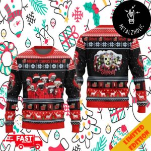 Slipknot Members Holiday Gift 2024 Merchandise Merry Christmas Ugly Sweater