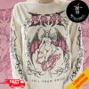 Beartooth UK EU 2024 With Polaris And Landmvrks Merchandise Demon Face All Over Print T-Shirt