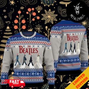 The Beatles On Christmas Day Abbey Road Christmas 2024 Merchandise Ugly Sweater