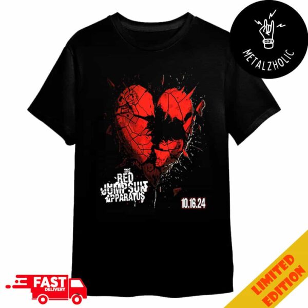 The Red Jumpsuit Apparatus New Music At Midnight 16 October 2024 Merchandise T-Shirt