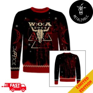 Wacken Open Air 2024 Festival Christmas Gift Merchandise Ugly Sweater