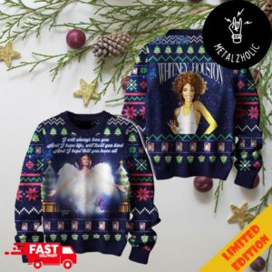 Whitney Houston Will Always Love You Merchandise Xmas Gift For Fan Ugly Sweater